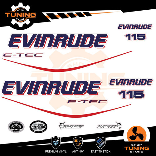 Kit autocollants pour moteur - kit,
