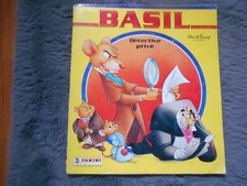 Album Panini Disney Basil Détective privé pas complet