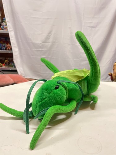 Peluche sauterelle verte - peluche,