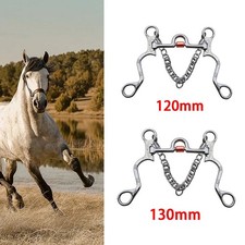 Mors de Cheval Cuivre Bouche Western Style 4" 5''Mouth 7" Joues Acier Inoxydable
