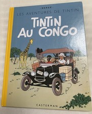 TINTIN au Congo EO fac-similé couleurs mars 2004