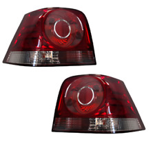 2 FEUX ARRIERE ROUGE ET BLANC POUR VW GOLF 4 LOOK GOLF 5 AVEC PLATINE FOURNIT