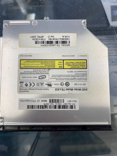 Lecteur graveur dvd l632 - lecteur,