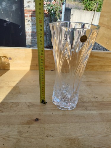 Grand vase cristal arques - vase, d'arques