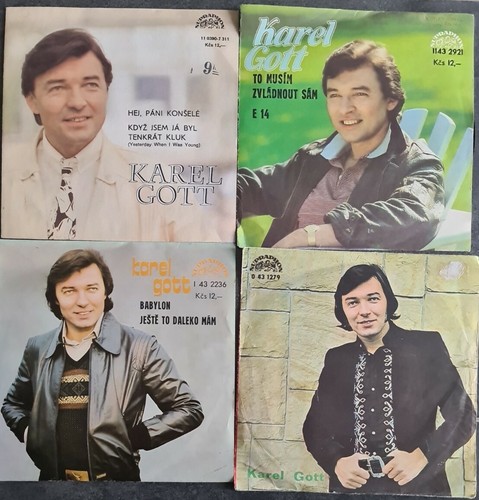 Karel gott pièces 45 - pièces, 7"