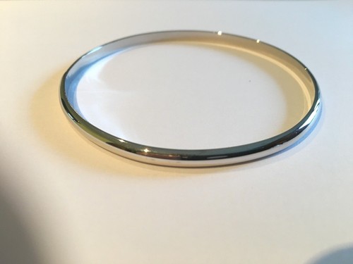 Bracelet jonc blanc 750 - bracelet,