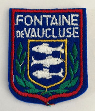 Ref M1 - VAUCLUSE FOUNTAIN FABRIC PATCH PATCH - 48mm x 62mm