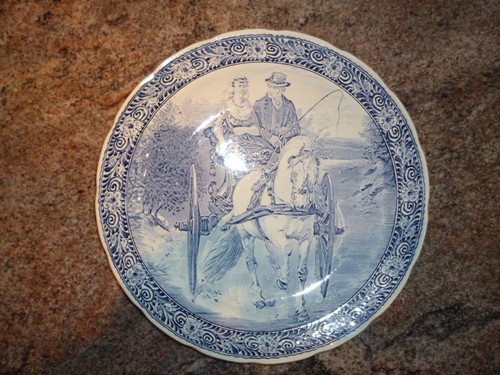 Très belle grande assiette - grande,