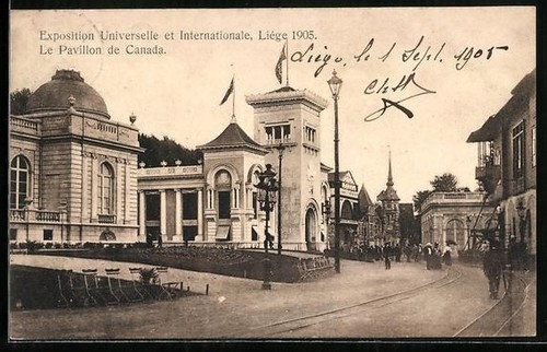 Carte postale liège - carte,