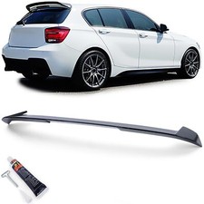 Spoiler de Toit Spoiler Noir Brillant pour BMW 1er F20 F21 Vorfacelift 2011-2015
