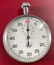 Chronomètre HEUER SAVIC mécanique vers 1970 à réparer