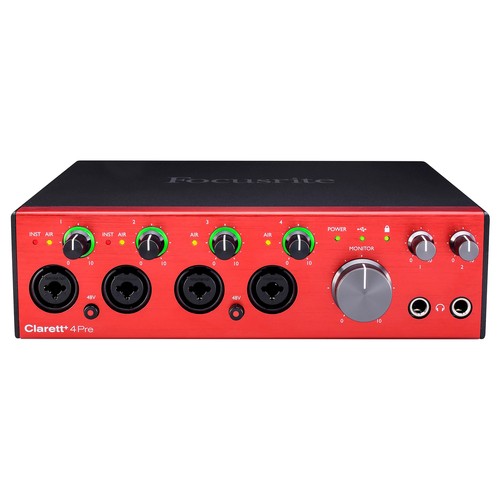 Focusrite clarett 4pre - focusrite,