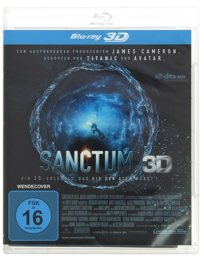 Sanctum blu ray - sanctum, 3d