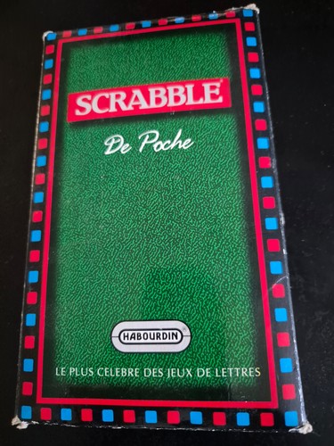 Scrabble poche jeux - scrabble,