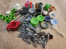 PLAYMOBIL LOT accessoires vaisselle cuisine figurine