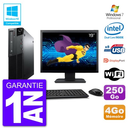 Lenovo m82 sff ecran - m82, 19"
