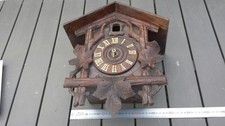 Ancien gros coucou Forêt Noire vintage avec mouvement pour pièces