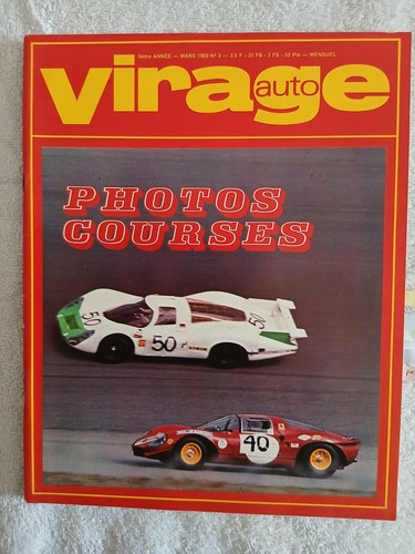 Virage auto 1969 courses - n°3,