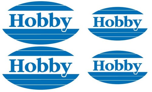 Hobby oval logo caravan - hobby,