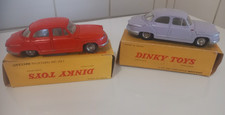 DINKY TOYS 2 PANHARD PL 17 N°547 + 2 BOITE D'ORIGINE MADE IN FRANCE MECCANO