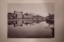 ALBUMIN PHOTO PRINT attributed to VARICHON-LAMAZOUERE 1880 PAU Pyrenees 20X26CM