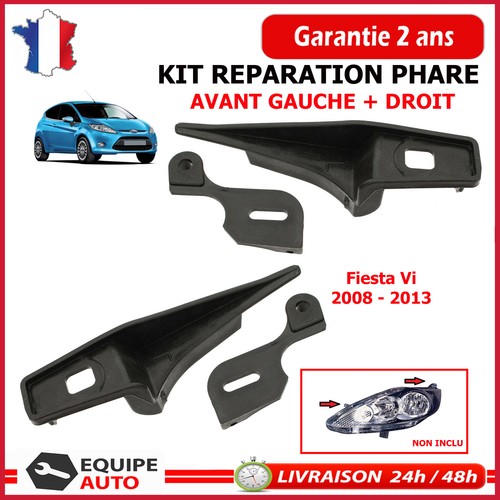 Support clips reparation phare - support,