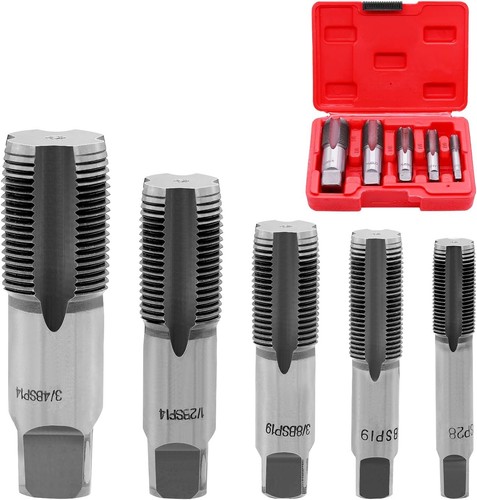 5pcs bsp tube tap set - tube,