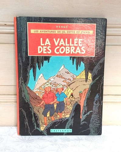 Hergé vallée des cobras - la,