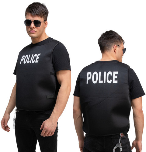 Police gilet adultes policier - gilet,