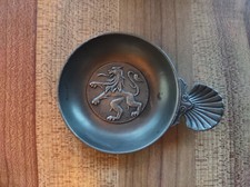 Taste-vin vintage en étain