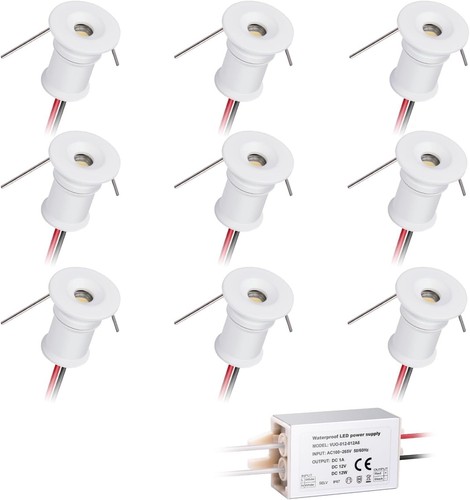 Mini spot led - led, encastrable