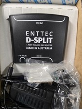 Enttec D-Split 70579, 4 Port DMX Isolated Splitter / Repeater (5-Pin) 