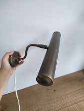 Brass wall lamp for painting - vintage - flexible 