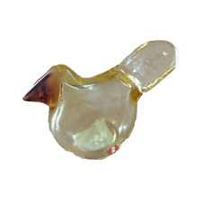 Figurine en verre Iittala Bird par Oiva Toikka Sieppo décor Finlande rare