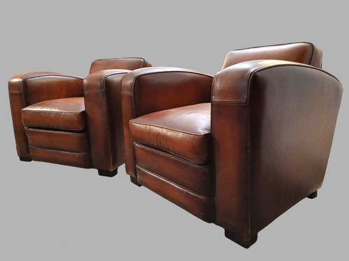 Fauteuils club vintage - 2,