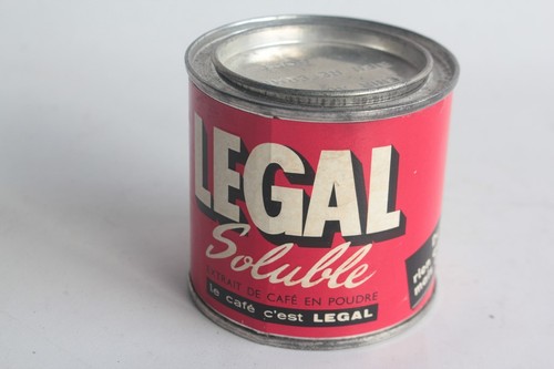 Boîte tôle café - boîte, legal