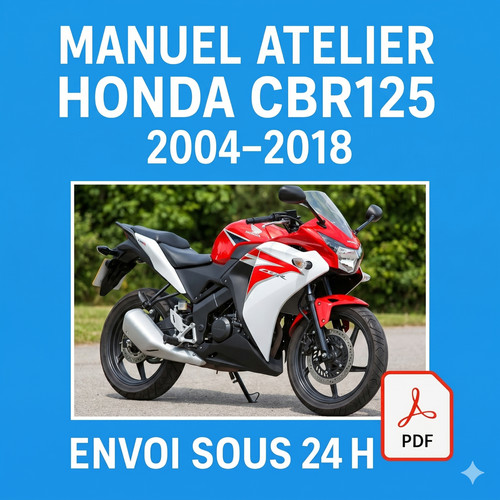 Manuel atelier honda cbr125 - manuel,