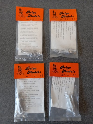 Belgo models vintage - belgo, lot