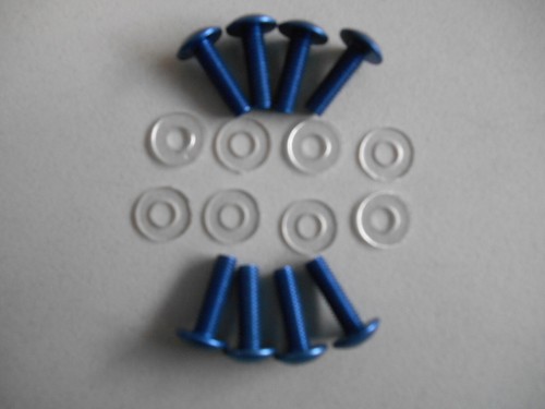 Vis alu bleus 8 - vis, +