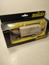 SOLIDO N°379 - MERCEDES 1217 ROAD DUMP TRUCK - 1/55 - BOX PERFECT CONDITION