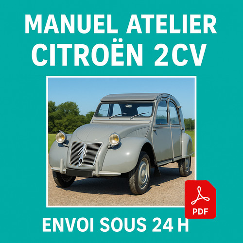 Manuel atelier citroën 2cv - manuel,