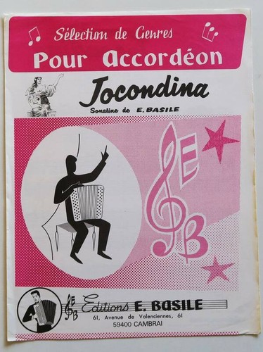 Partition vintage sheet music