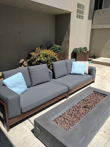 Minotti alison iroko outdoor - iroko,