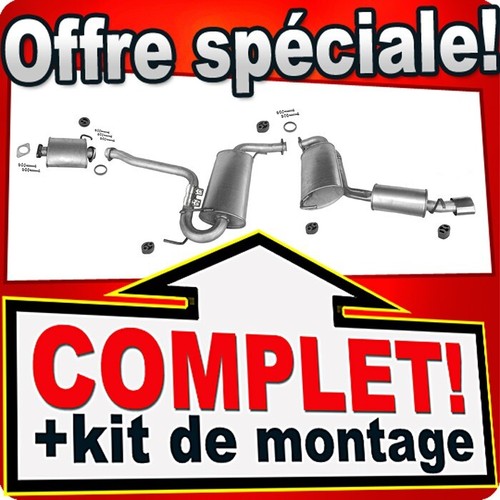 Echappement pour alfa romeo - echappement,