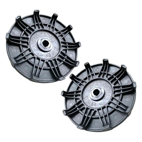 Black drive wheel fit - 2x,