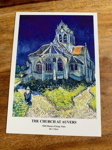 Carte postale 14x10 vincent - postale,