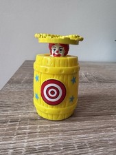 Vintage McDonald’s Ronald Toy, 1995, Barrel and Target