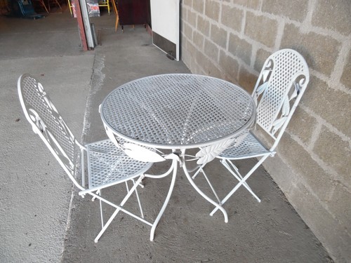 Salon jardin fer forge - de,