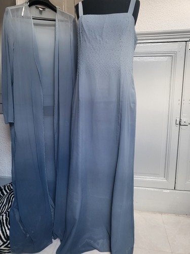 Robe soirée avec veste longue