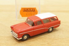 Ho 1:87 BREKINA 20020 Opel Rekord P1 Caravan "Red/White" New IN Conf